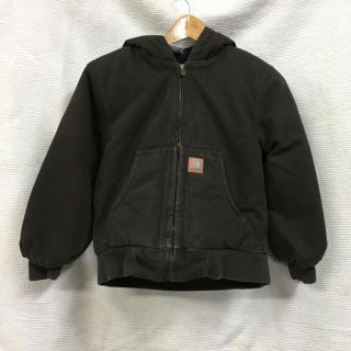 カーハート(carhartt)の送料無料! USA古着カーハート ダックジャケット キッズサイズ 【LC249】(ジャケット/上着)