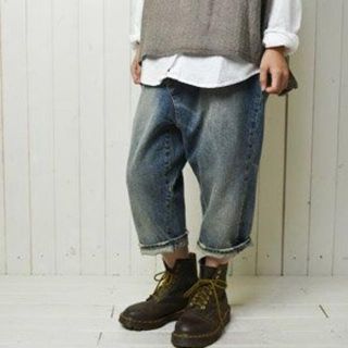 限界・最終価格‥ICHI（イチ）デニムサルエルパンツ(サルエルパンツ)