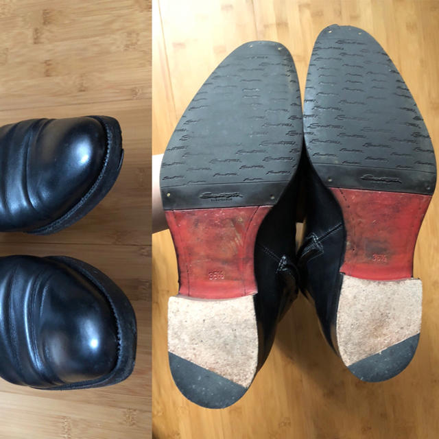 Santoni(サントーニ)のSANTONI レディースロングブーツ 23.5cm程度の方に レディースの靴/シューズ(ブーツ)の商品写真