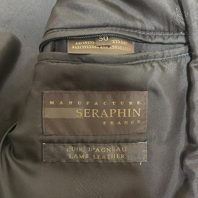 SERAPHIN(セラファン)の Seraphin ライダース レザージャケット エルメス  メンズのジャケット/アウター(ライダースジャケット)の商品写真