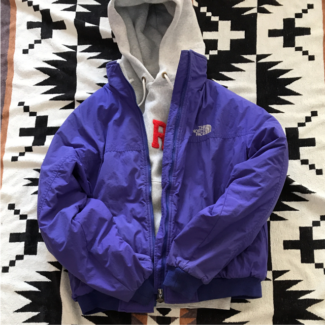 THE NORTH FACE(ザノースフェイス)のノースフェイス ナイロン フリースジャケット 希少廃盤 ビンテージ品 メンズのジャケット/アウター(ナイロンジャケット)の商品写真