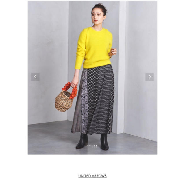 UNITED ARROWS(ユナイテッドアローズ)のhanako様専用ユナイテッドアローズ  ペイズリープリントスカート レディースのスカート(ロングスカート)の商品写真