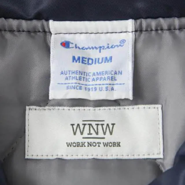 URBAN RESEARCH DOORS(アーバンリサーチドアーズ)のWORK NOT WORK × Champion COACH JACKET メンズのジャケット/アウター(ブルゾン)の商品写真