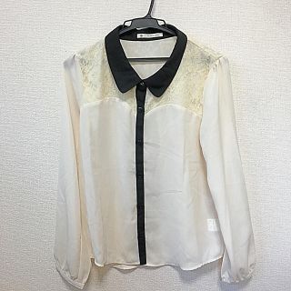 マジェスティックレゴン(MAJESTIC LEGON)の新品！レディース MAJESTIC LEGON レースブラウス(シャツ/ブラウス(長袖/七分))