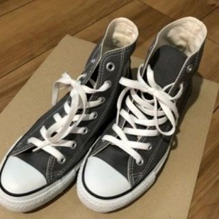 コンバース(CONVERSE)のCONVERSEコンバース　ハイカット　グレー(スニーカー)