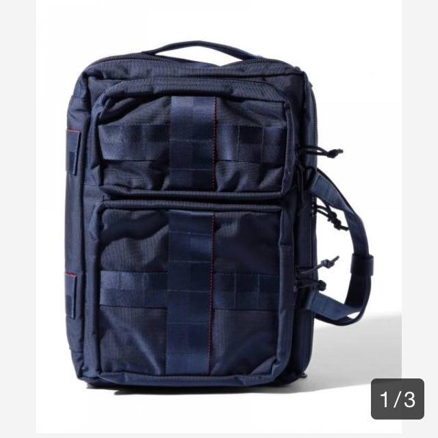 BRIEFING(ブリーフィング)の新品■BRIEFING×BEAMS PLUS■別注 3WAY BAG NAVY メンズのバッグ(ビジネスバッグ)の商品写真