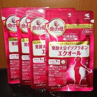 コバヤシセイヤク(小林製薬)の小林製薬 エクオール 命の母 30日分×4袋(ダイエット食品)