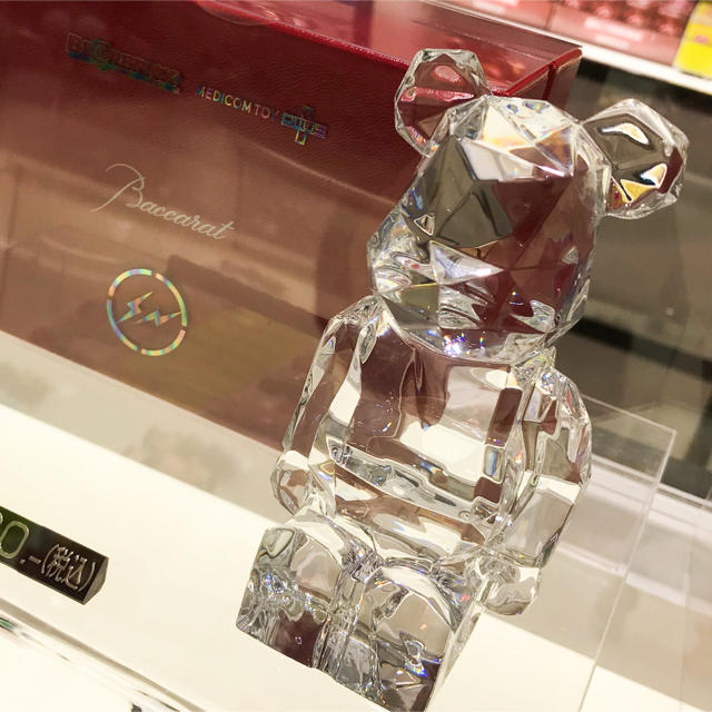 Baccarat(バカラ)のBaccarat fragmentdesign BE@RBRICK ベアブリック エンタメ/ホビーのフィギュア(その他)の商品写真