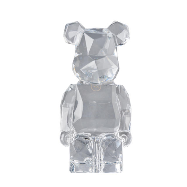 Baccarat(バカラ)のBaccarat fragmentdesign BE@RBRICK ベアブリック エンタメ/ホビーのフィギュア(その他)の商品写真