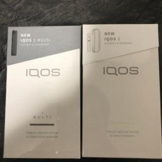 アイコス(IQOS)のiQOS3 iQOSマルチ セット 新品未開封(タバコグッズ)