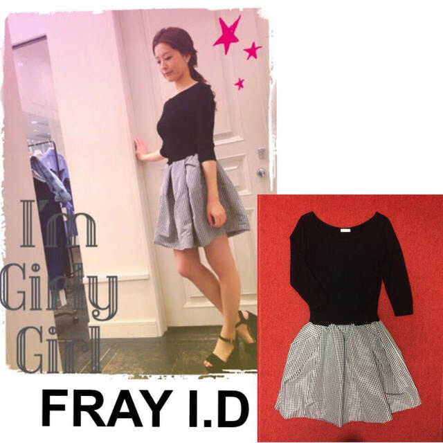 FRAY I.D(フレイアイディー)のFRAY I.D メモリーワンピース レディースのワンピース(ミニワンピース)の商品写真