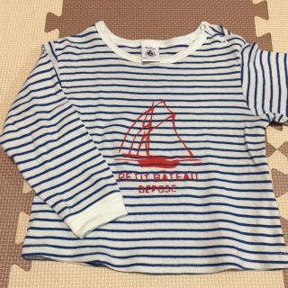 プチバトー(PETIT BATEAU)のPetit bateau プチバトー 長袖Tシャツ(Ｔシャツ)