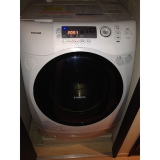 トウシバ(東芝)のTOSHIBA TW-G540R ドラム式洗濯乾燥機 ZABOON ザブーン(洗濯機)