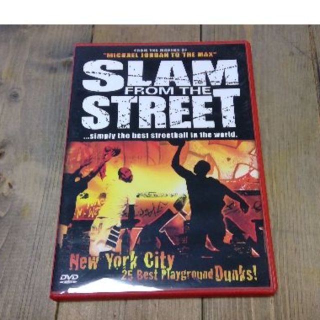 バスケ　DVD　SLAM FROM THE STREET エンタメ/ホビーのDVD/ブルーレイ(スポーツ/フィットネス)の商品写真