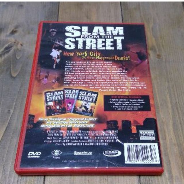 バスケ　DVD　SLAM FROM THE STREET エンタメ/ホビーのDVD/ブルーレイ(スポーツ/フィットネス)の商品写真