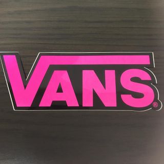 ヴァンズ(VANS)の【縦4cm横14.5cm】VANSロゴステッカー(ステッカー)