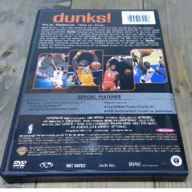バスケ　DVD　dunks! エンタメ/ホビーのDVD/ブルーレイ(スポーツ/フィットネス)の商品写真