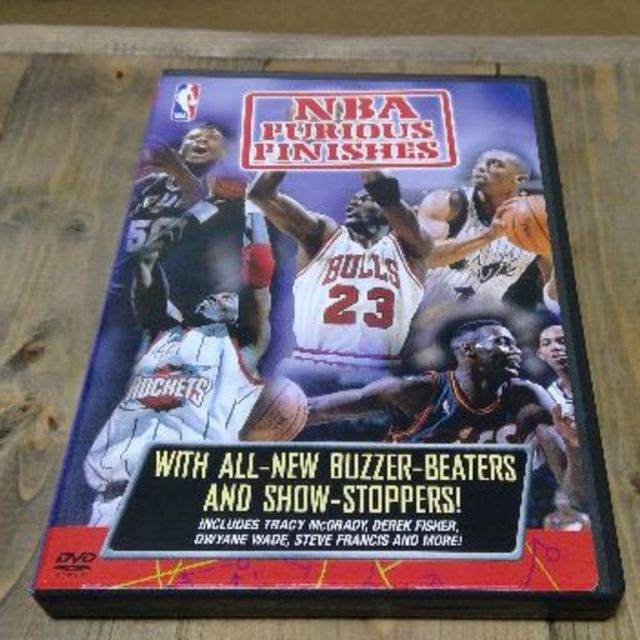 バスケ　DVD NBA Furious Finishes エンタメ/ホビーのDVD/ブルーレイ(スポーツ/フィットネス)の商品写真