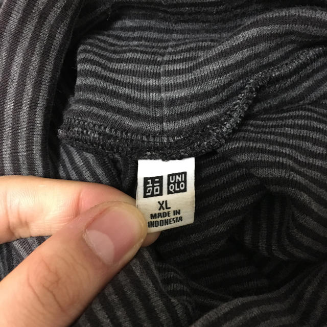 UNIQLO(ユニクロ)のユニクロ タートルネック Tシャツ レディースのトップス(Tシャツ(長袖/七分))の商品写真