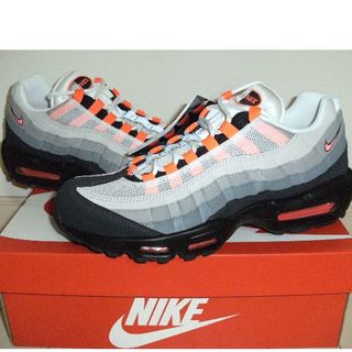 ナイキ(NIKE)のＮＩＫＥ　エアーマックス ９５ AIR MAX95　ソーラーレッドＳ１０(スニーカー)