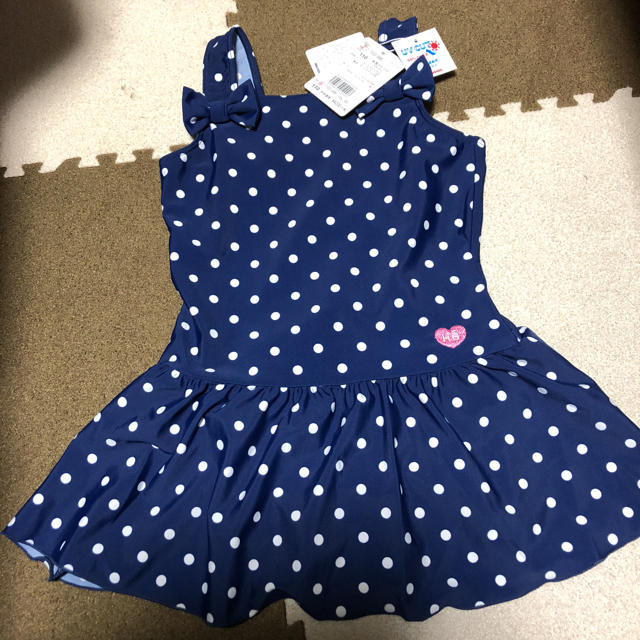 HOT BISCUITS(ホットビスケッツ)のミキハウス 水着110 キッズ/ベビー/マタニティのキッズ服女の子用(90cm~)(水着)の商品写真