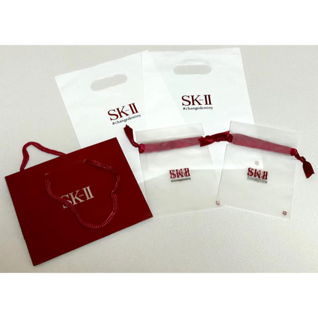 SK-II(エスケーツー)のSK-II ショップ袋5枚セット レディースのバッグ(ショップ袋)の商品写真