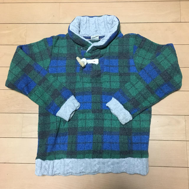 BACK NUMBER(バックナンバー)のトレーナー キッズ/ベビー/マタニティのキッズ服男の子用(90cm~)(Tシャツ/カットソー)の商品写真