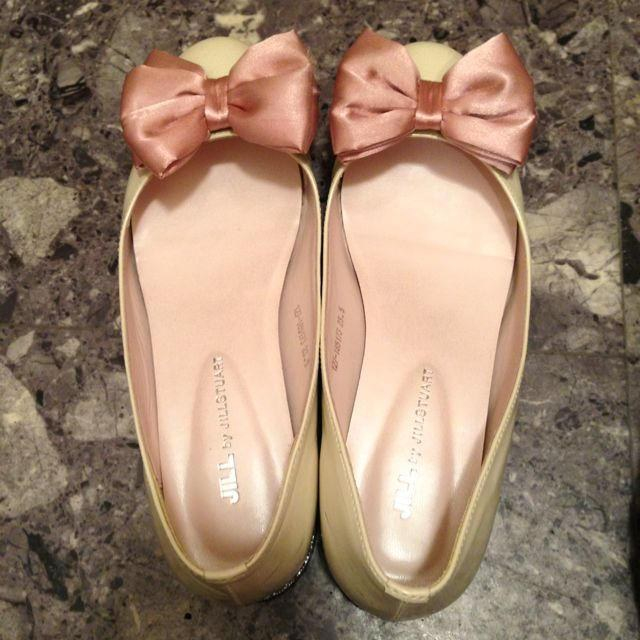JILLSTUART(ジルスチュアート)の♡白雪姫♡様お取り置きリボンつきパンプス レディースの靴/シューズ(ローファー/革靴)の商品写真