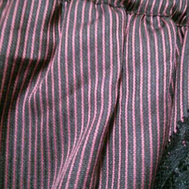Deorart(ディオラート)のストライプ・バックリボンスカート レディースのスカート(ひざ丈スカート)の商品写真