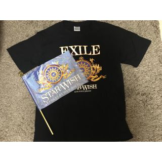 エグザイル(EXILE)のEXILE LIVE TOUR STAR OF WISH Tシャツ&フラッグ(アイドルグッズ)