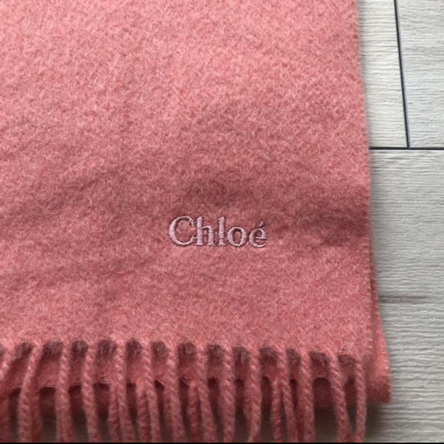 Chloe(クロエ)のカシミヤマフラー レディースのファッション小物(マフラー/ショール)の商品写真