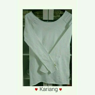 カリアング(kariang)の新品✨Kariang♥カットソー(Tシャツ(長袖/七分))