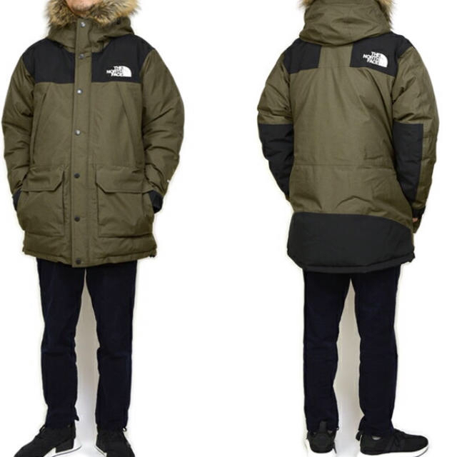 THE NORTH FACE(ザノースフェイス)の定価以下［S］BEビーチグリーン マウンテンダウンコート ノースフェイス メンズのジャケット/アウター(ダウンジャケット)の商品写真