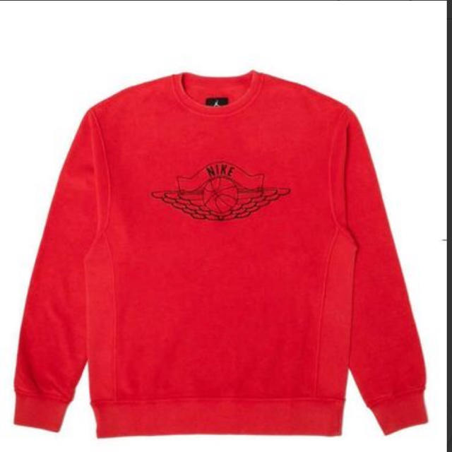 union x jordan crew red