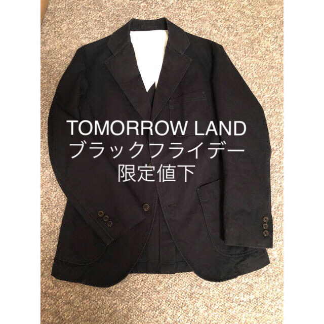 TOMORROWLAND(トゥモローランド)のトゥモローランド TOMORROWLAND  コットンジャケット メンズのジャケット/アウター(テーラードジャケット)の商品写真