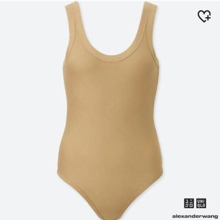 ユニクロ(UNIQLO)の新品 ヒートテックリブタンクボディースーツ(アンダーシャツ/防寒インナー)