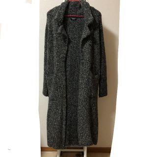 ザラ(ZARA)のZARA ニットロングコート(ニットコート)