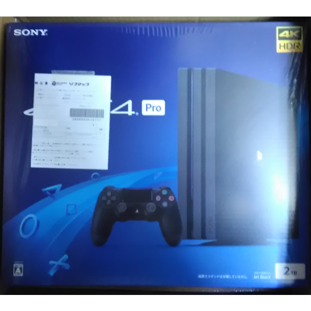 PlayStation4 【新型 2TB】PS4 Pro ジェットブラック CUH-7200CB01の通販 by RaTeラクマ店｜ プレイステーション4ならラクマ