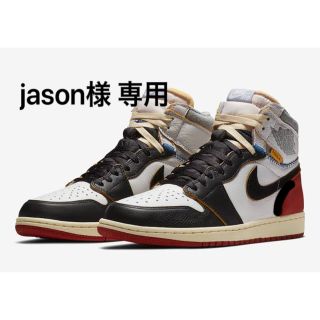 ナイキ(NIKE)のunion Air jordan1 (スニーカー)