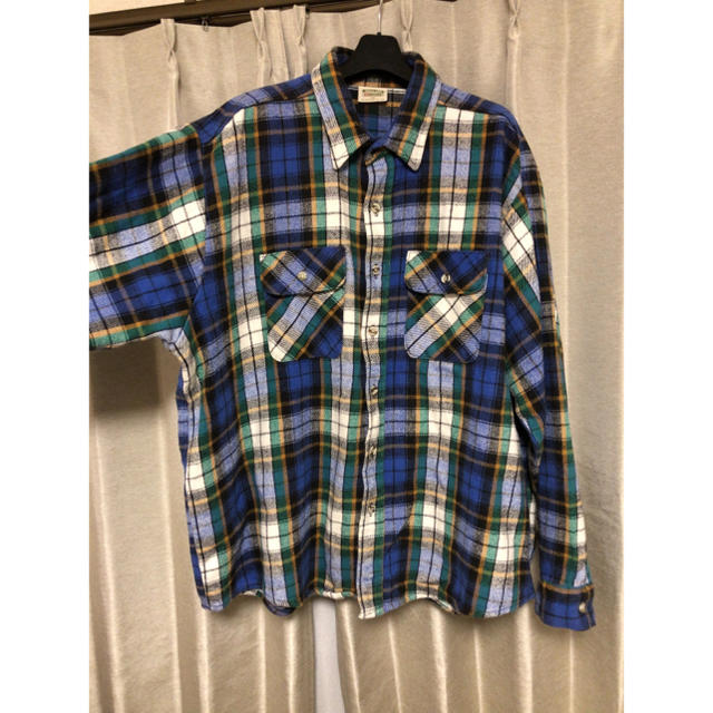 Sugar Cane(シュガーケーン)のFIVEBROTHER オーバーサイズチェックシャツ 2XL メンズのトップス(シャツ)の商品写真