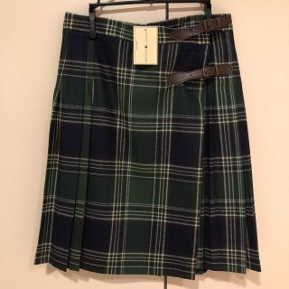 トミーヒルフィガー(TOMMY HILFIGER)のトミーフィルフィガー チェックスカート(ひざ丈スカート)