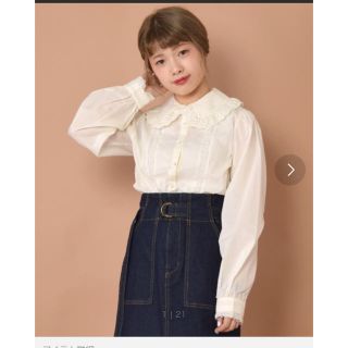 ダブルクローゼット(w closet)のw  closet フリル ブラウス(シャツ/ブラウス(長袖/七分))