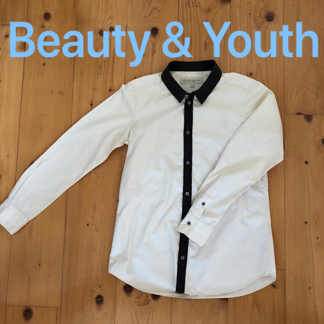 BEAUTY&YOUTH UNITED ARROWS(ビューティアンドユースユナイテッドアローズ)の【送料込】BEAUTY&YOUTH バイカラーコットンシャツ レディースのトップス(シャツ/ブラウス(長袖/七分))の商品写真