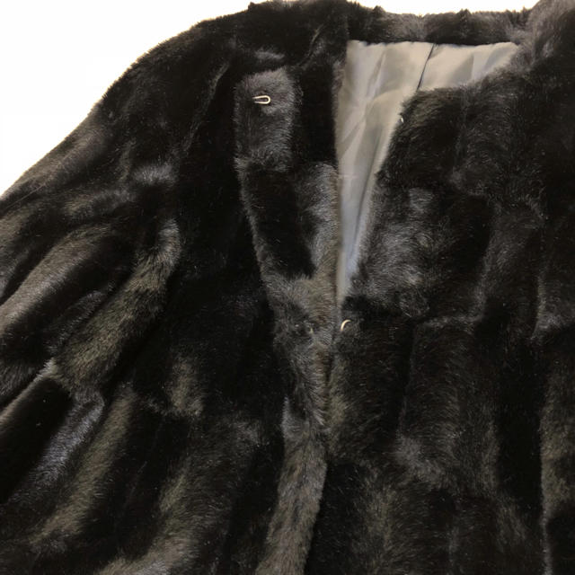 vintage eco fur coat 1