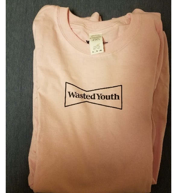 wasted youth XL pink  ロンT メンズのトップス(Tシャツ/カットソー(七分/長袖))の商品写真