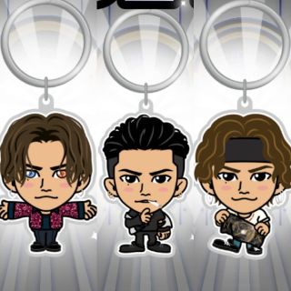 サンダイメジェイソウルブラザーズ(三代目 J Soul Brothers)の登坂広臣メタルキーホルダーセット(ミュージシャン)