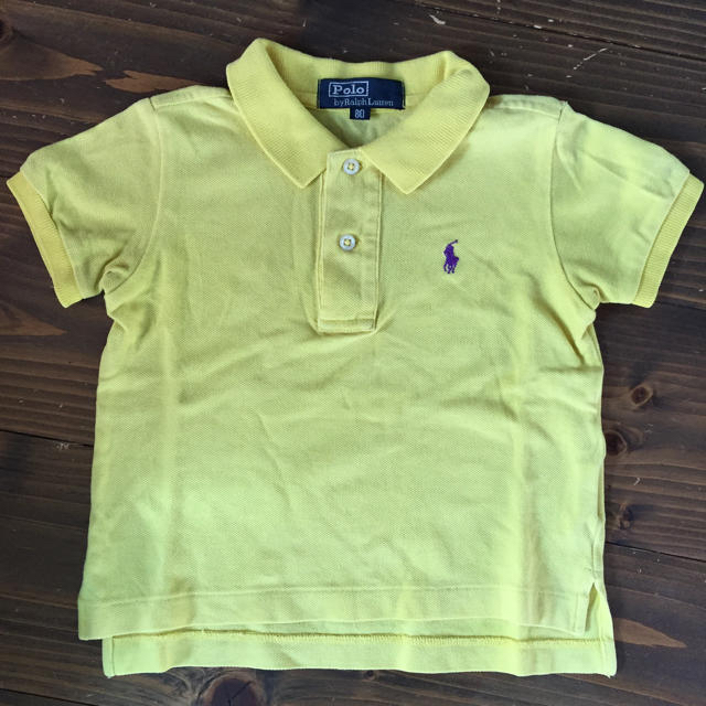 POLO RALPH LAUREN(ポロラルフローレン)の【中古】Polo Ralph Laurenポロシャツ サイズ80 キッズ/ベビー/マタニティのベビー服(~85cm)(シャツ/カットソー)の商品写真