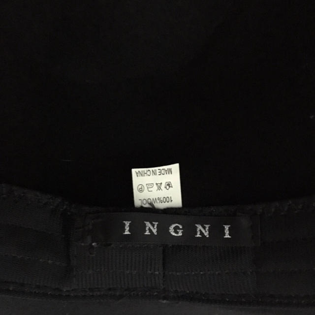 INGNI(イング)のハット INGNI 女優帽 レディースの帽子(ハット)の商品写真
