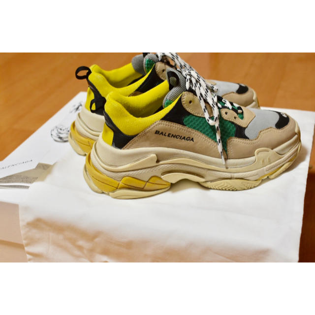 大人気新品 - Balenciaga 確実正規品 イタリア製 40 S Triple