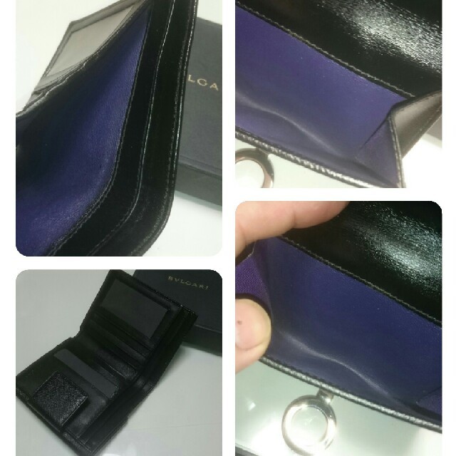 BVLGARI(ブルガリ)のBVLGARI二つ降り財布 メンズのファッション小物(折り財布)の商品写真